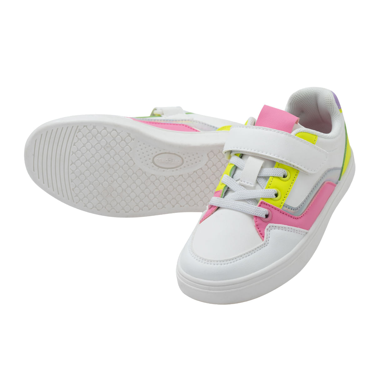 Tenis con bloques de color para bebé niña