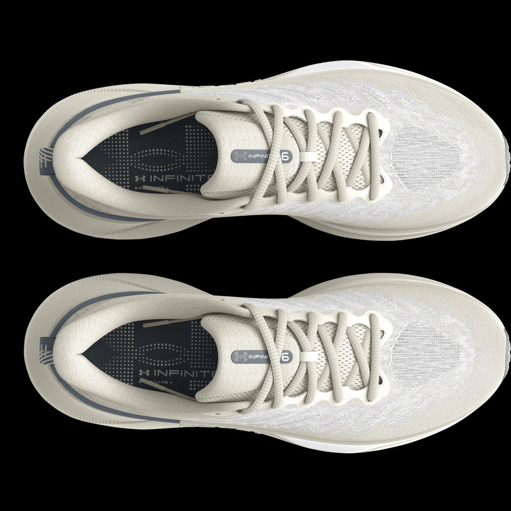 UA Infinite Pro Cool Down Tenis verde de hombre para correr