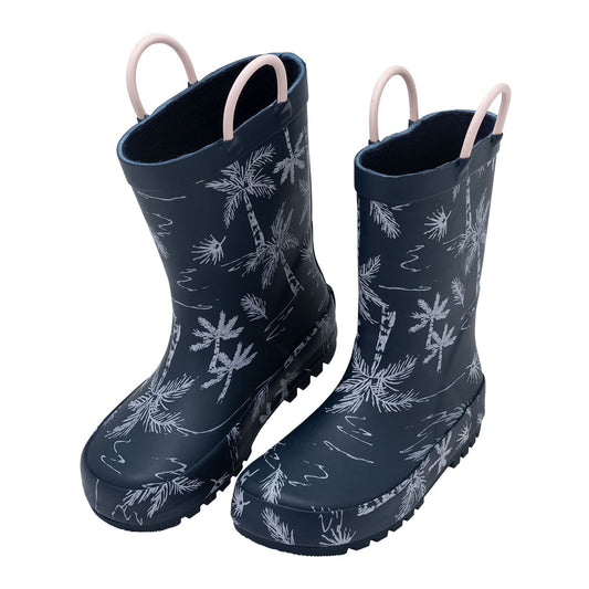 Botas plásticas pantaneras para bebé niña