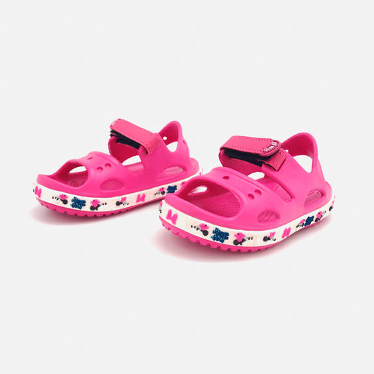 Sandalia de Minnie Mouse rosada para niña