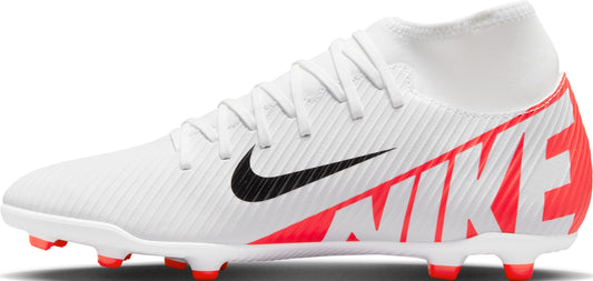 Nike Superfly 9 Club Fg/Mg Guayos blanco de hombre para futbol