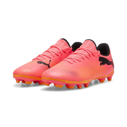 Puma Future 7 Play Fg/Ag Guayos rosado de hombre para futbol