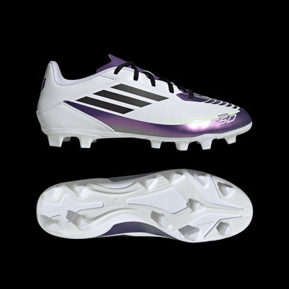Adidas F50 Club Fxg Messi Guayos blanco de hombre para futbol
