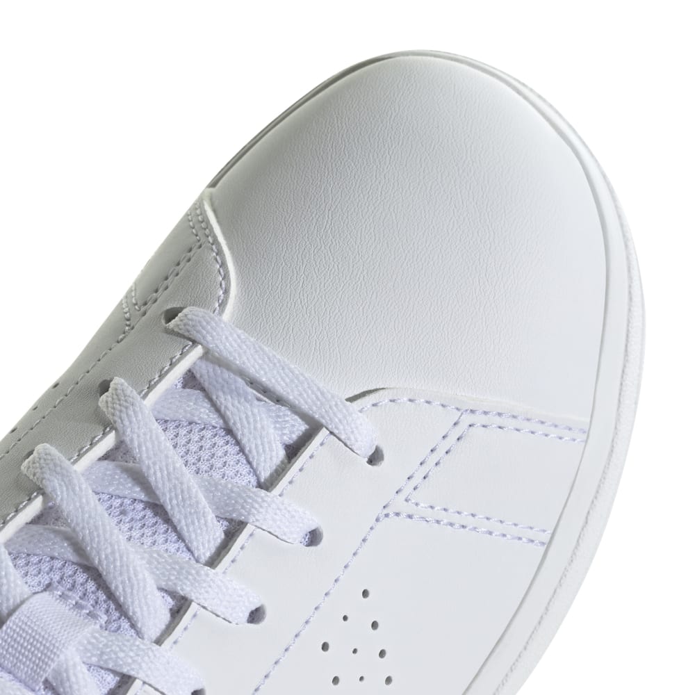 Adidas Advantage Base 2.0 Tenis Blanco De Niño Para Moda