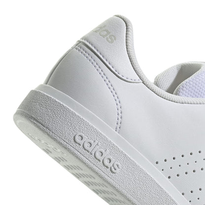Adidas Advantage Base 2.0 Tenis Blanco De Niño Para Moda