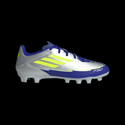 Adidas F50 Club Fg/Mg Mess Guayos gris unisex para futbol