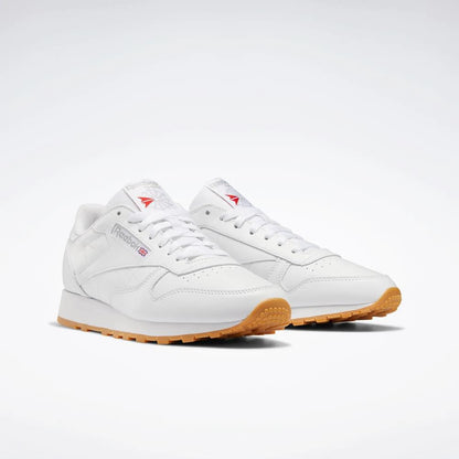 Reebok Classic Leather Tenis Blanco De Hombre Para Moda