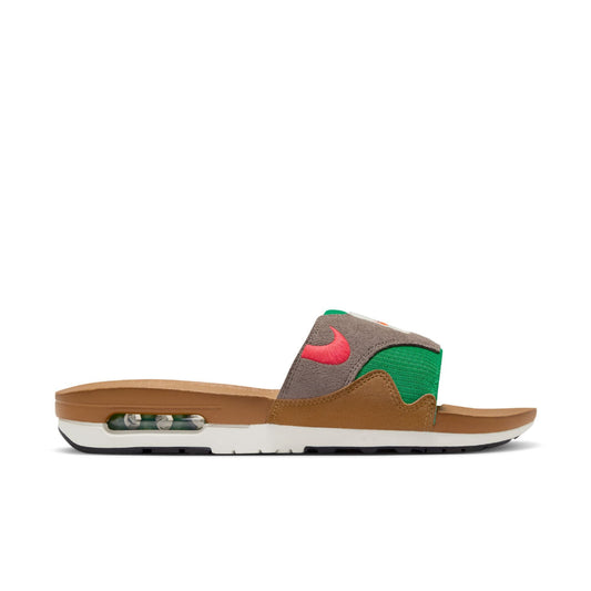 Nike Air Max 1 Slide Tenis Cafe De Hombre Para Natacion