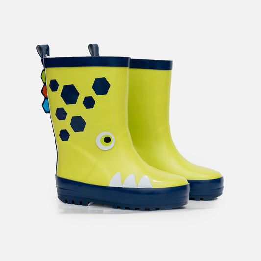 Botas de lluvia para niño, verde de  LittleMic