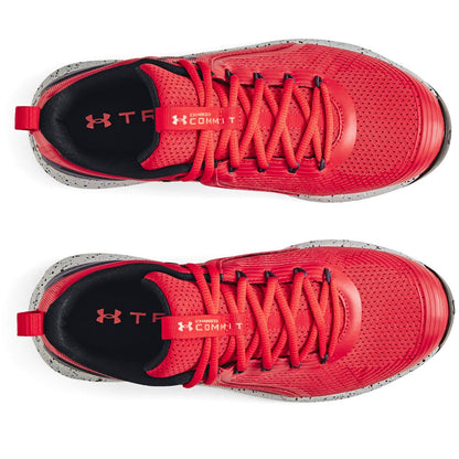 UA Charged Commit Tr 3 Tenis rojo de hombre para outdoor