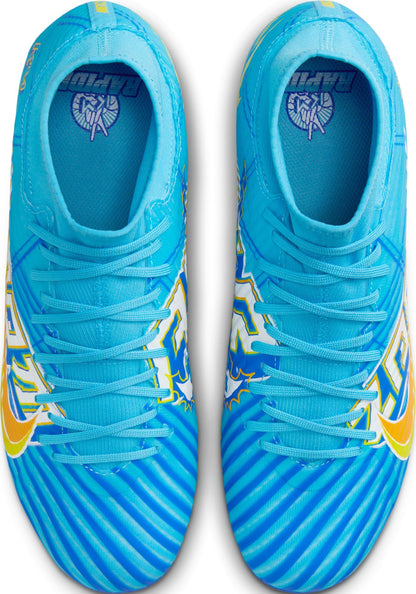 Nike Zoom Superfly 9 Acad Km Fg/Mg Guayos azul de hombre para futbol