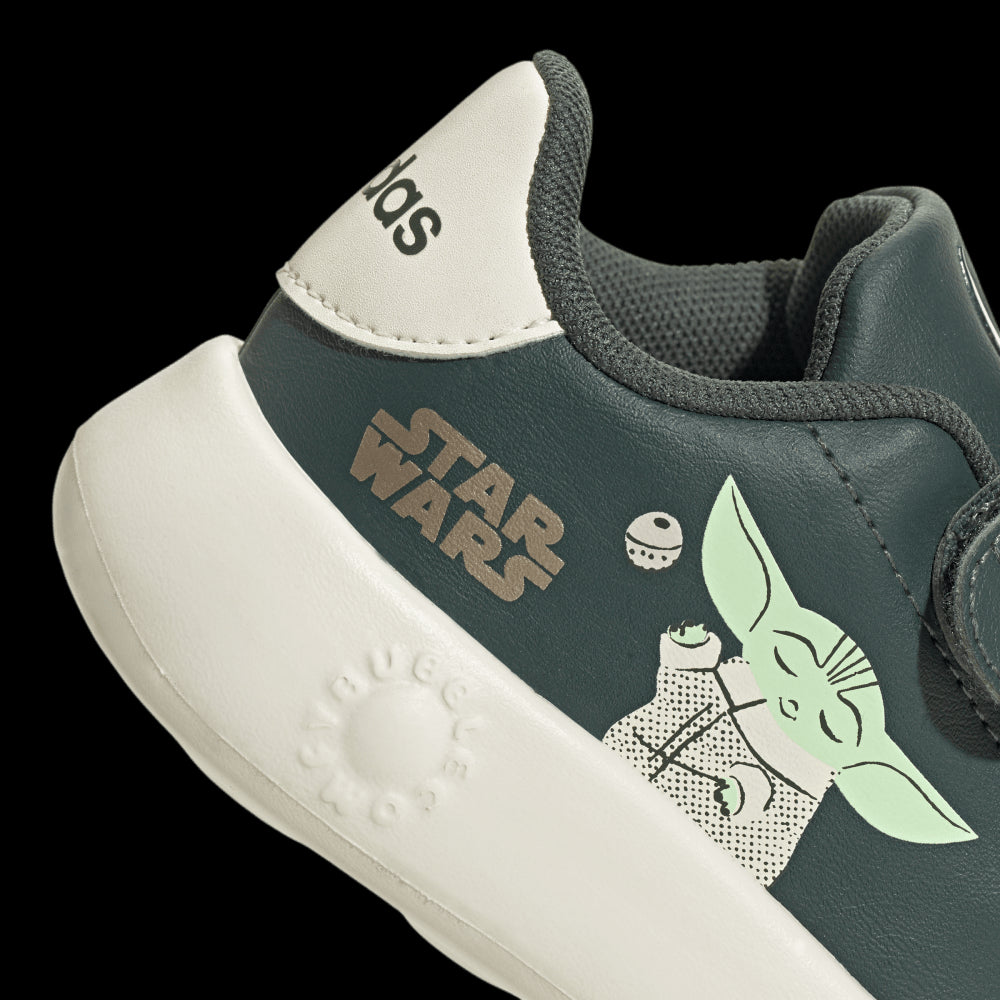 Adidas Advantage Mandalori Tenis gris unisex lifestyle