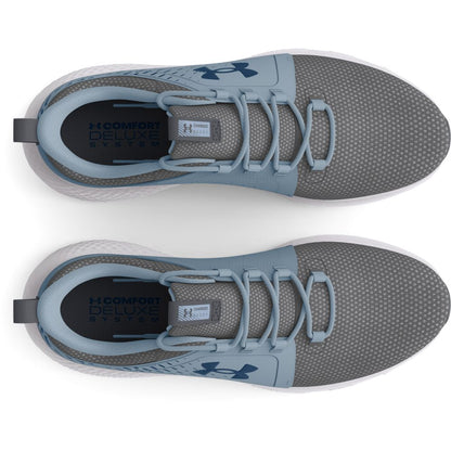 UA Charged Decoy Tenis gris de hombre para correr