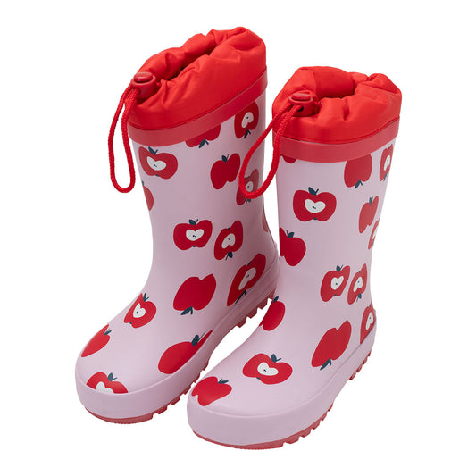 Botas plásticas con cordón ajustable para bebé niña