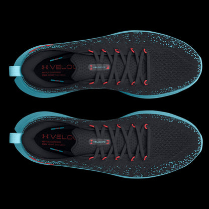UA Velociti 3 Tenis negro de hombre para correr