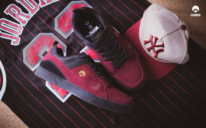 Tenis Osiris Mullen Vinotinto Hombre 09-160317-2