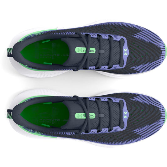 UA Infinite Pro Tenis gris de hombre para correr