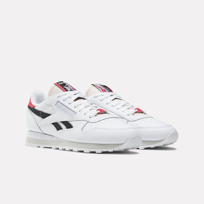Reebok Classic Leather Tenis Blanco De Hombre Para Correr