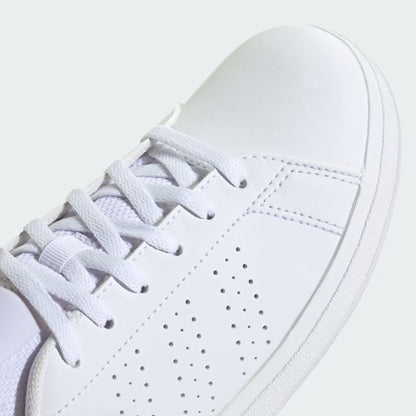 Tenis Adidas Niña Advantage Base 2.0 Blanco Rosa ID3886
