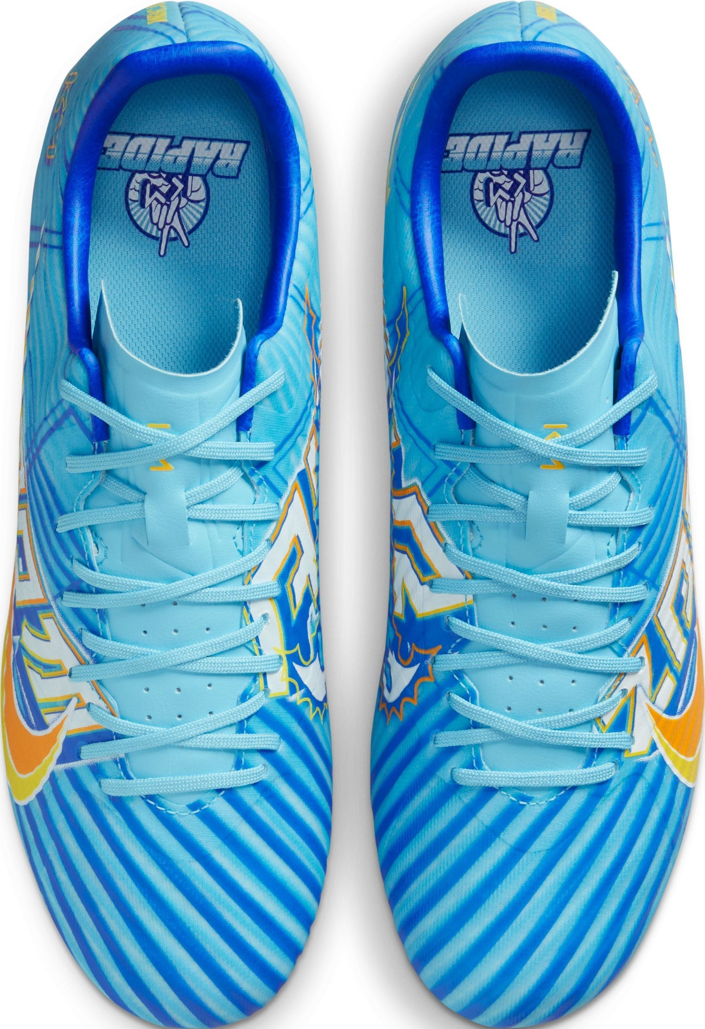 Nike Zoom Vapor15 Academy Kylian Mbappe Fg/Mg Guayos azul de hombre para futbol