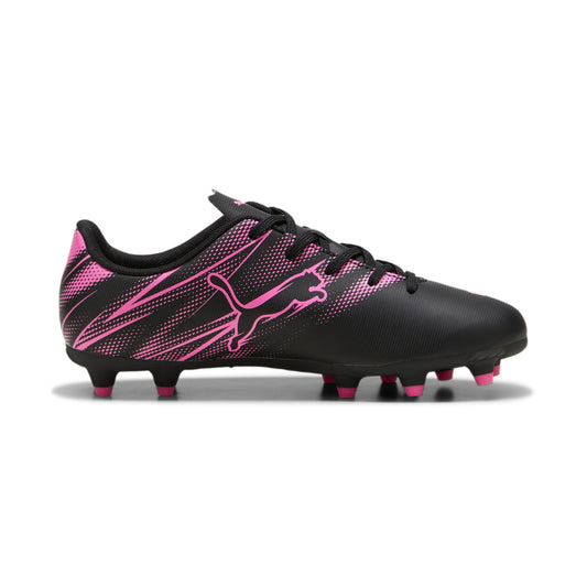 Puma Attacanto Fg/Ag Jr Guayos negro de niño para futbol