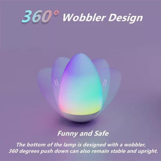 Lámpara Led Mesa Recargable Control Bebe Niños