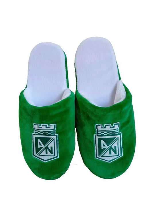 Pantufla Atlético Nacional Alta Calidad Antideslizante
