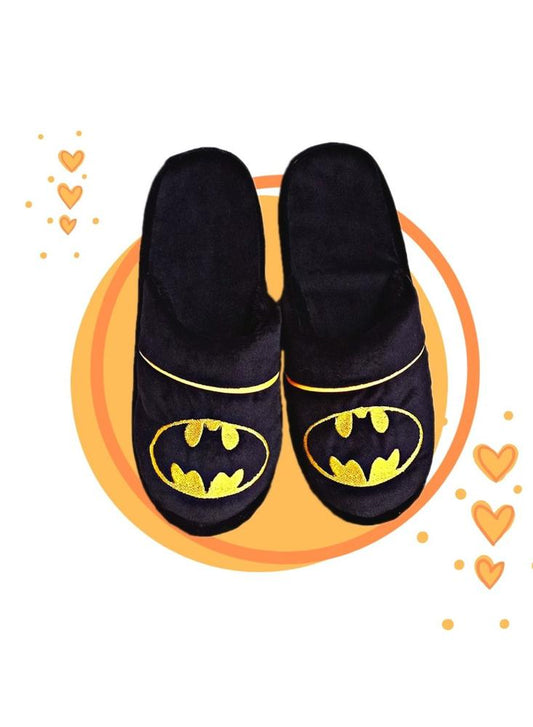 Pantufla Batman Bordada Antideslizante