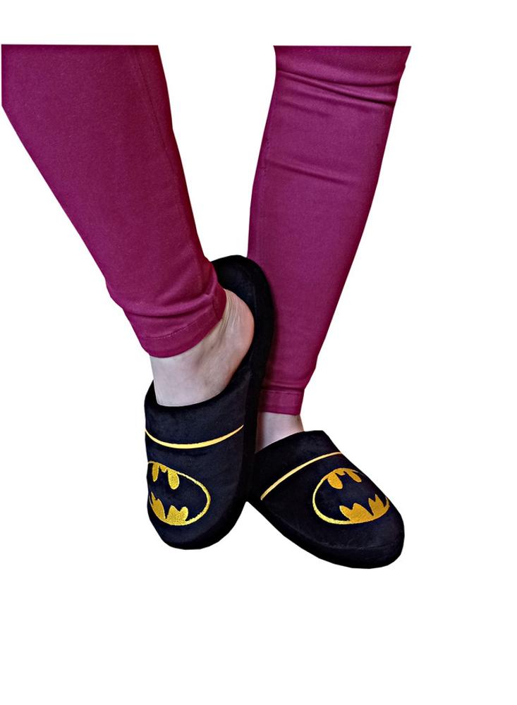 Pantufla Batman Bordada Antideslizante