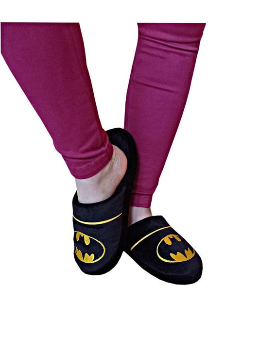 Pantufla Batman Bordada Antideslizante