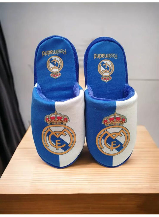 Pantufla Real Madrid Club De Fútbol Azul