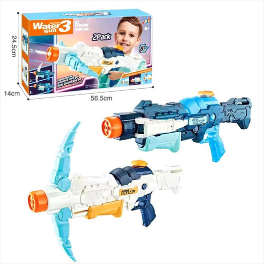 Pistola De Agua Giratoria De Arco Cruzado