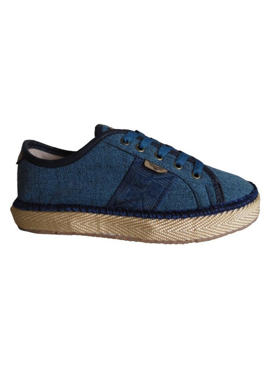 Tenis Deportivos Para Mujer Calzado Guerreros Pt 002 Azul Índigo