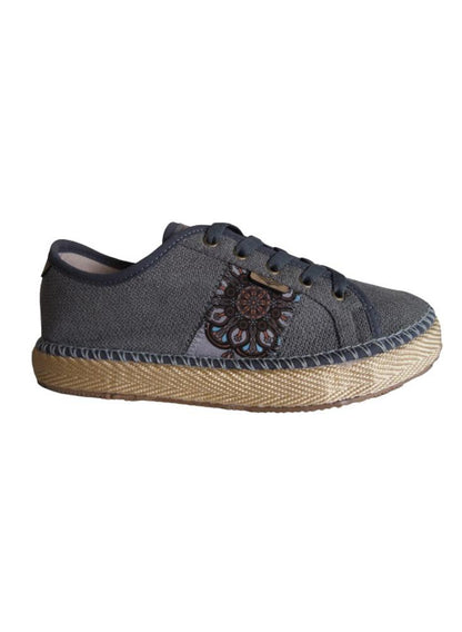Tenis Deportivos Para Mujer Calzado Guerreros Pt 002 Gris