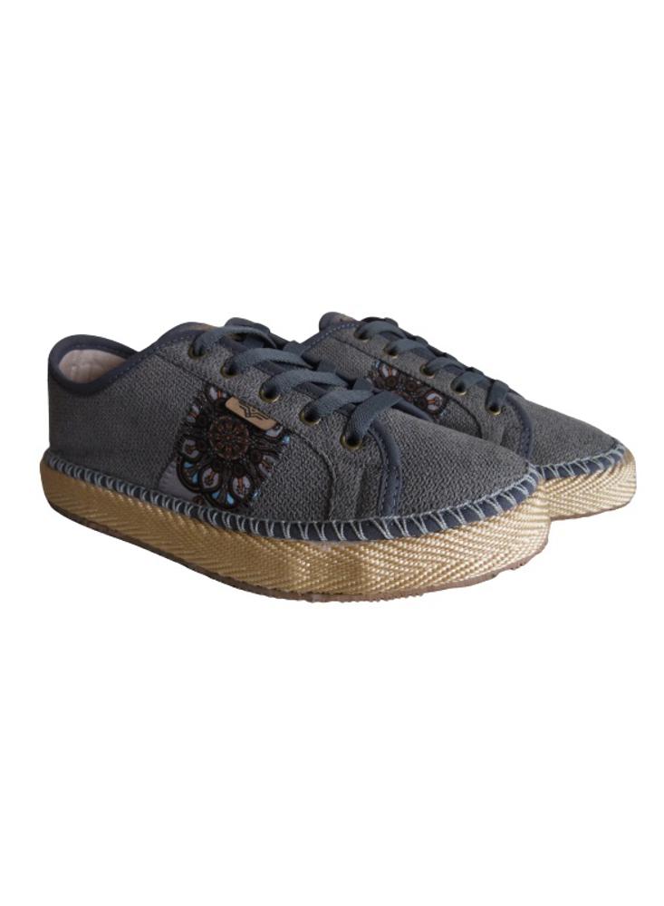 Tenis Deportivos Para Mujer Calzado Guerreros Pt 002 Gris