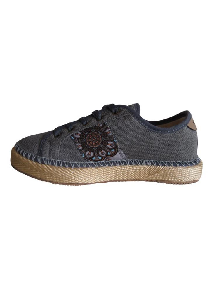 Tenis Deportivos Para Mujer Calzado Guerreros Pt 002 Gris
