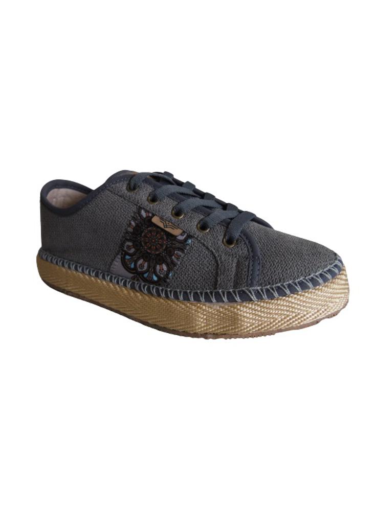 Tenis Deportivos Para Mujer Calzado Guerreros Pt 002 Gris