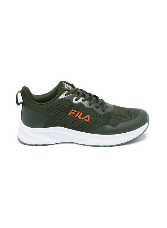 Tenis Fila Lecianmer Running Verde/Naranja
