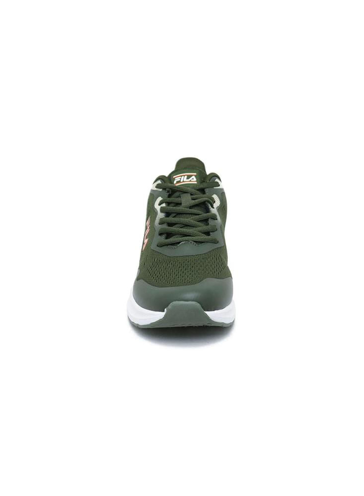 Tenis Fila Lecianmer Running Verde/Naranja