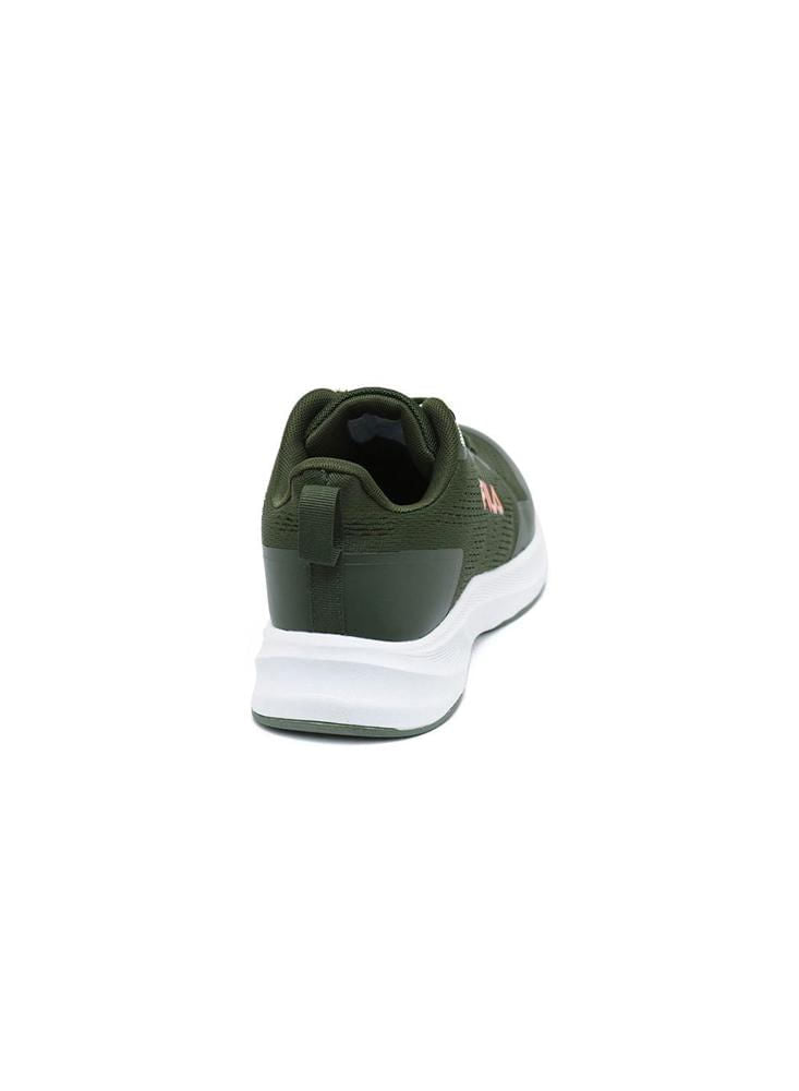 Tenis Fila Lecianmer Running Verde/Naranja
