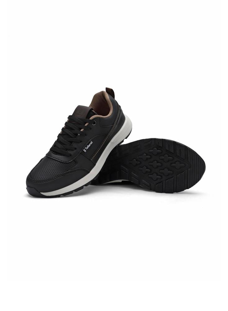 Tenis Hombre Negro Tellenzi 1495