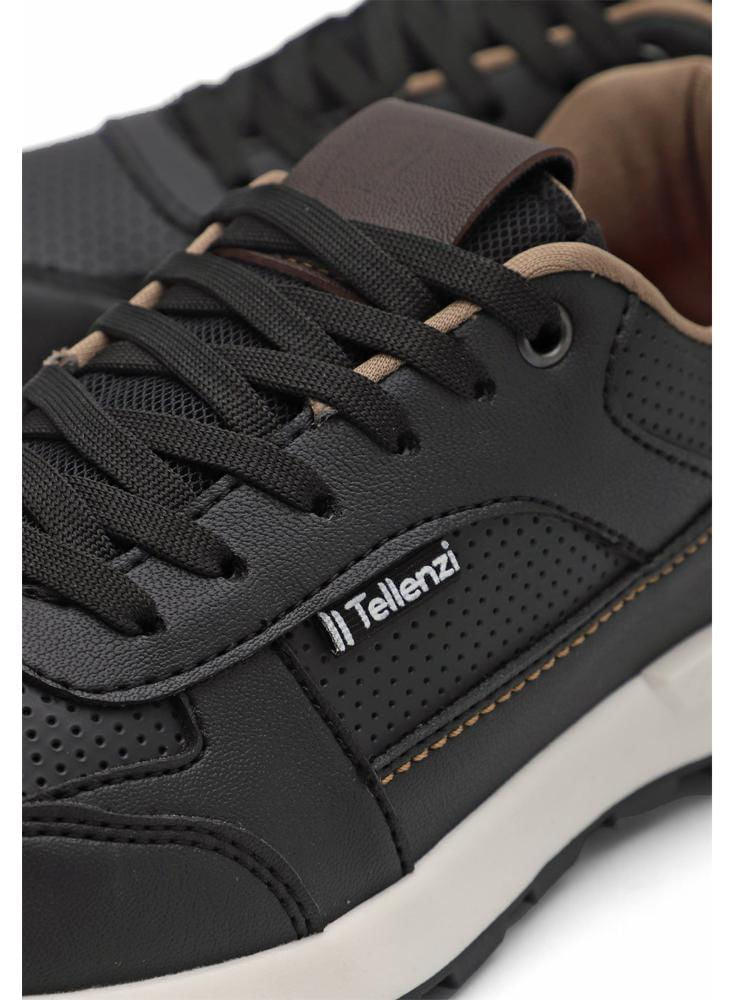 Tenis Hombre Negro Tellenzi 1495