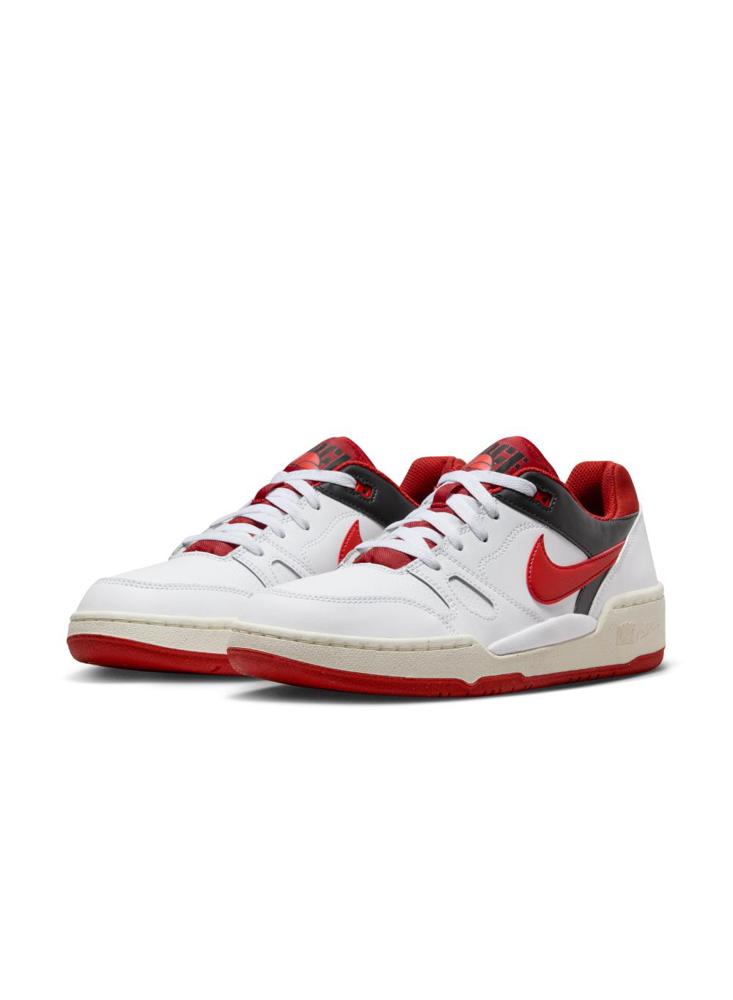 Tenis Nike Full Force Lo Nsw Blanco/Rojo
