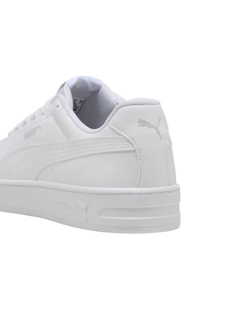 Tenis Puma Court Classic Clean Hombre Blanco