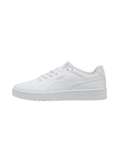 Tenis Puma Court Classic Clean Hombre Blanco