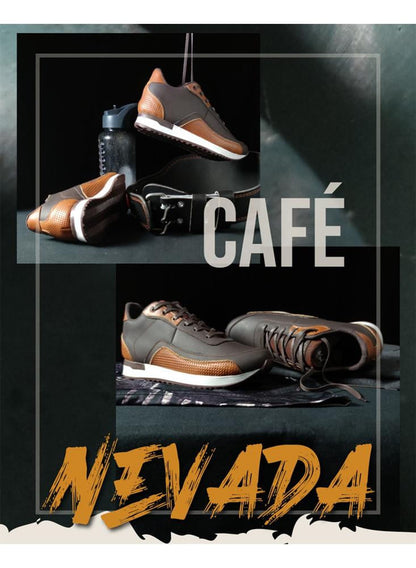 Tenis Sneaker Monserrate Ref. Nevada 100% Cuero Para Hombre