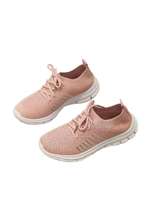 Zapatillas Ligeras Para Mujer Color Rosado
