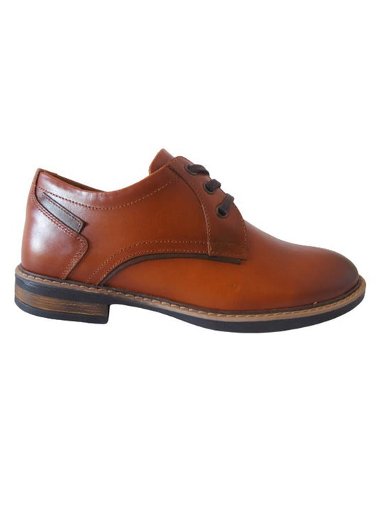 Zapato Casual Formal Para Hombre En Cuero Calzado Guerreros Oh 901 Miel